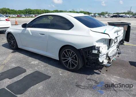 2023 BMW 230 I z USA, uszkodzony, nr VIN 3MW23CM08P8D40778